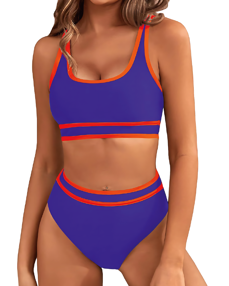 2pc Aylin Swim Set Navy