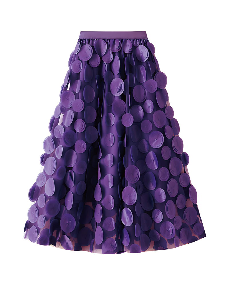 Ariyah Baby Skirt Purple One Size Easily Fits up to 1XL