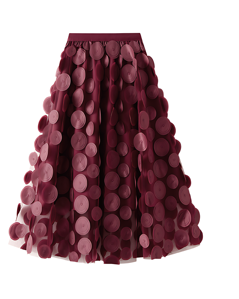 Ariyah Baby Skirt Red One Size Easily Fits up to 1XL