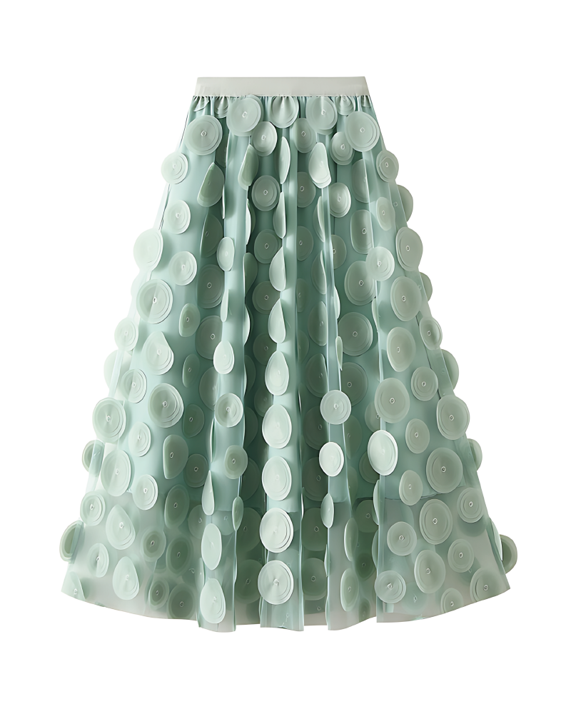 Ariyah Baby Skirt Sage One Size Easily Fits up to 1XL