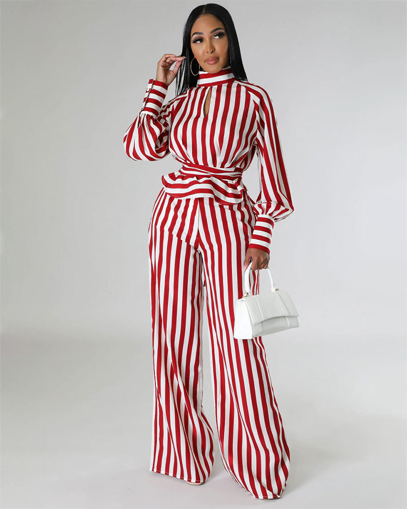 ENCHANTED BABE PANT SET Red