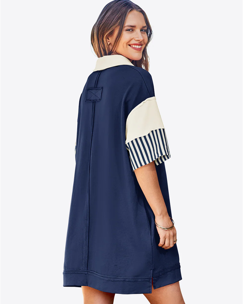 Summer Stripe Club Dress