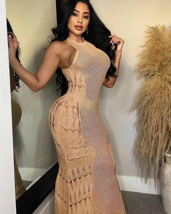 KISS & TELL MAXI KHAKI