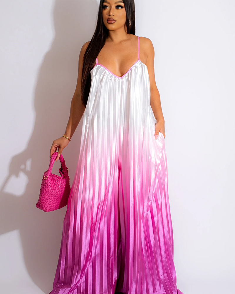 Adryana Jumpsuit Rose Red