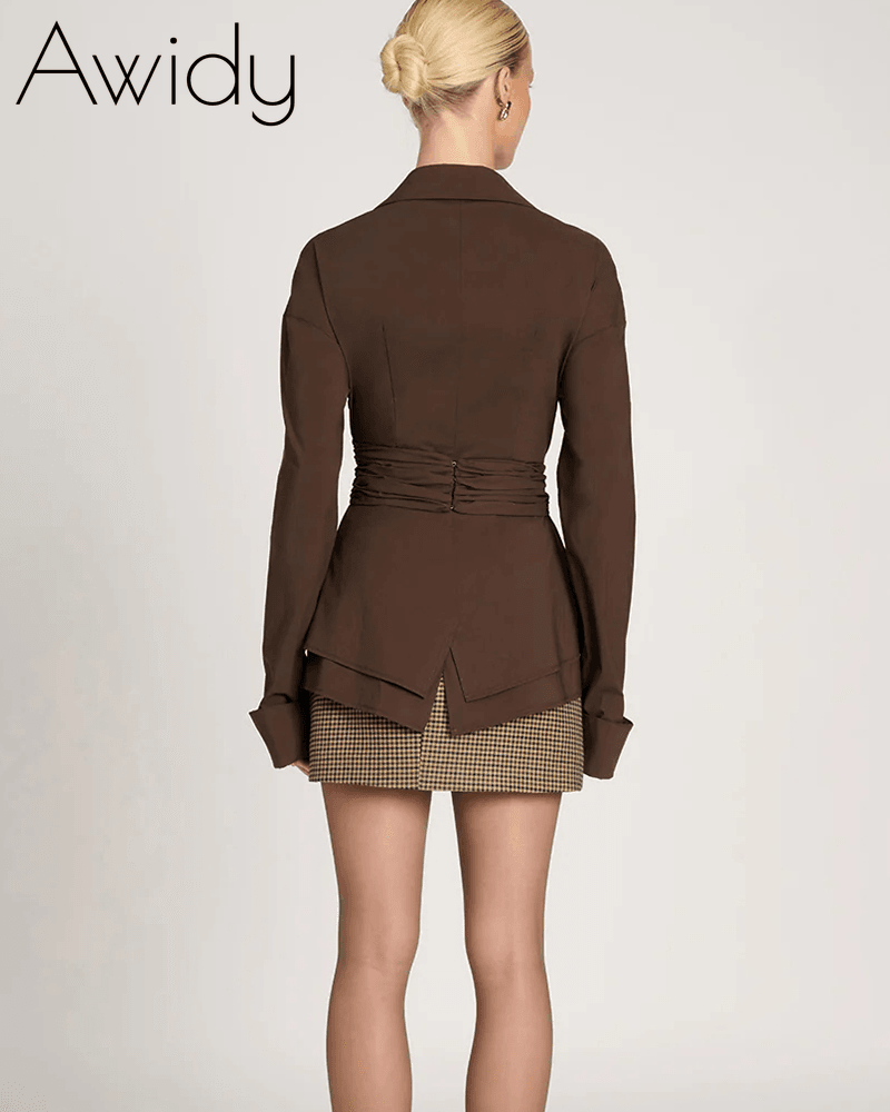 Classic Defined-Waist Shirt