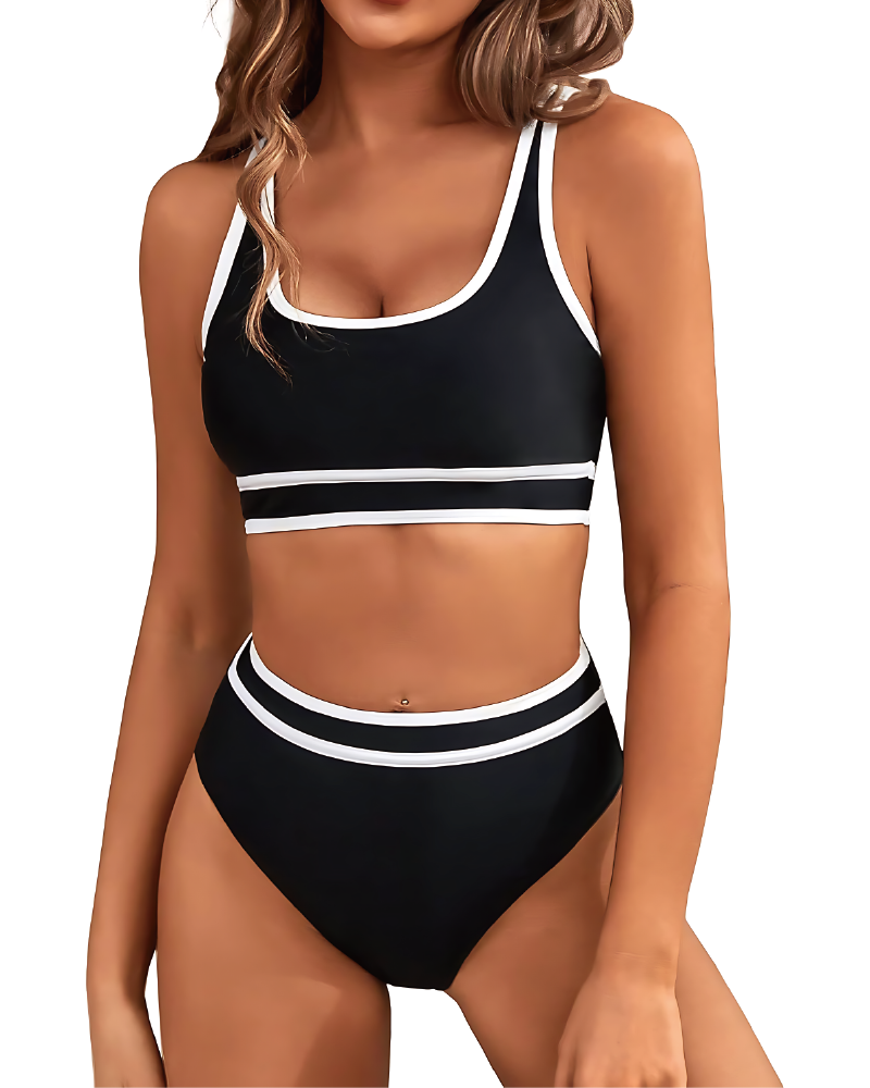 2pc Aylin Swim Set Black