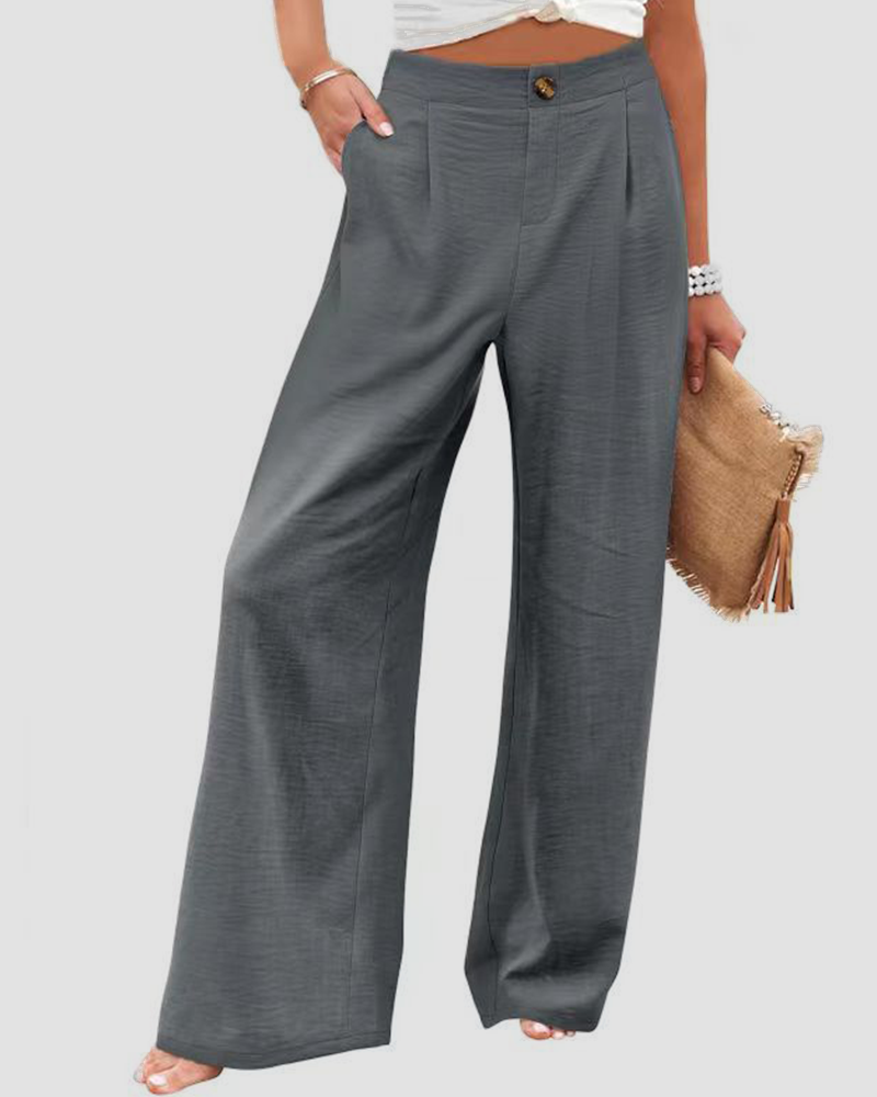 Loose but Polished Satin Pants