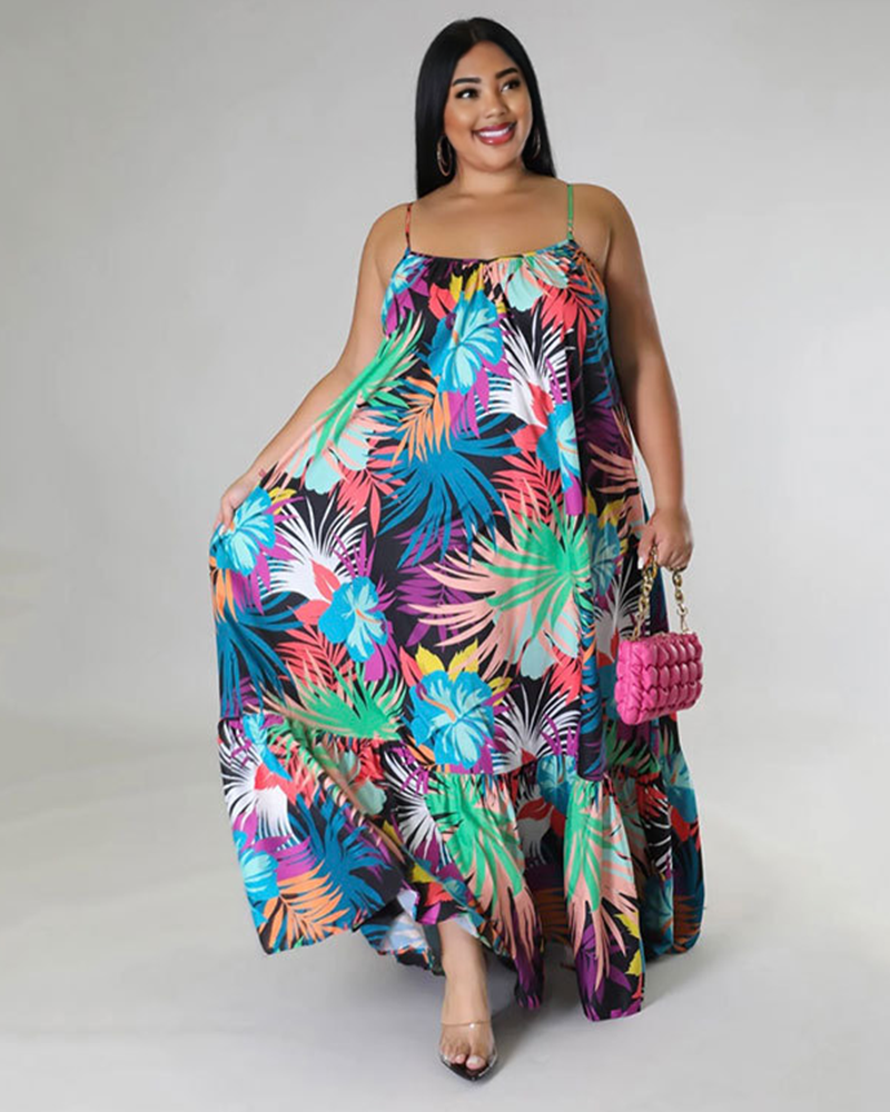 Tropical Babe Dress Black20
