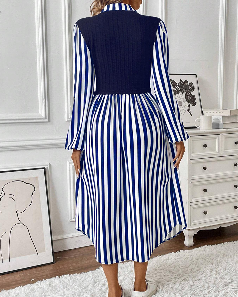 Illusion Cut Long Dress