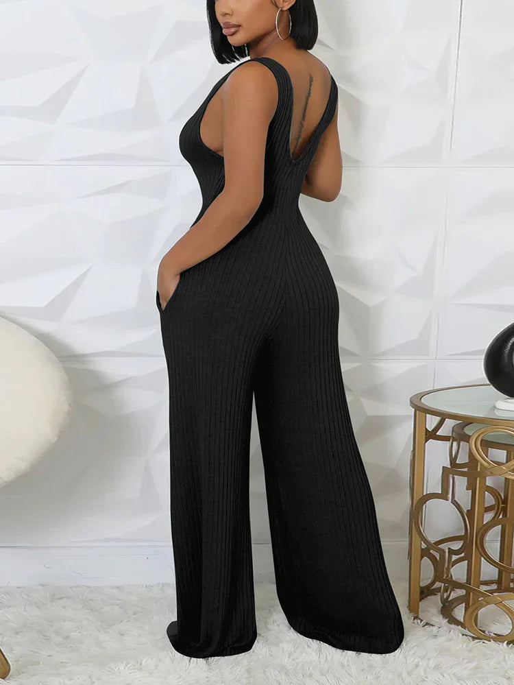Ribbed Bolero & Jumpsuit Sets