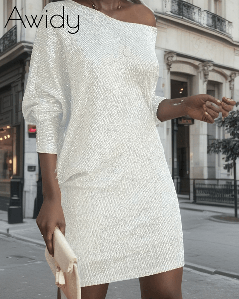 THE SHINE EDIT SEQUIN DRESS
