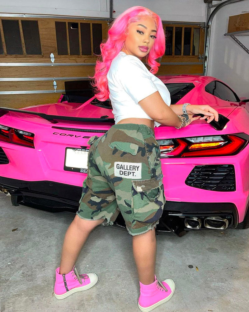 Butterfly CAMO Shorts With Tag