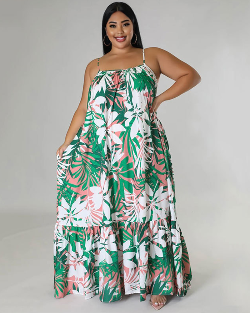 Tropical Babe Dress Green20