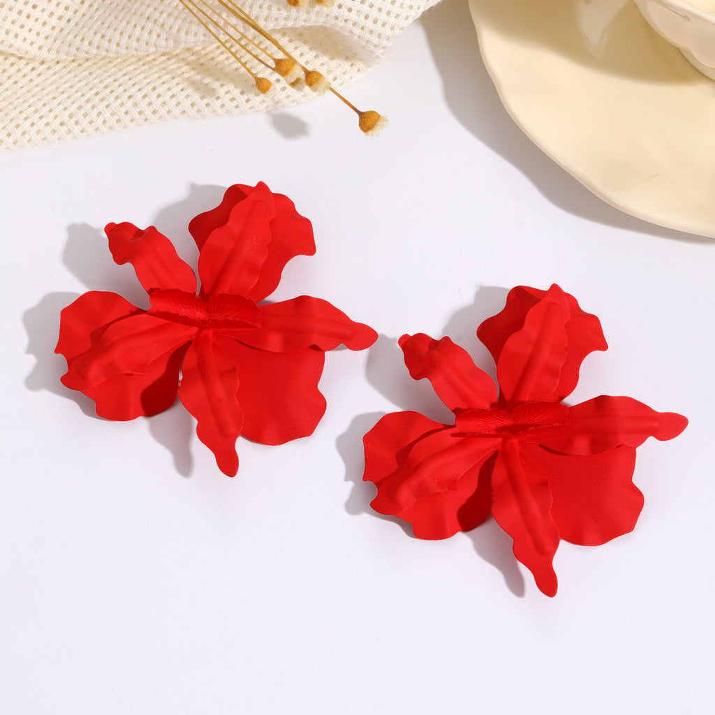 Fashionable Petal Earrings