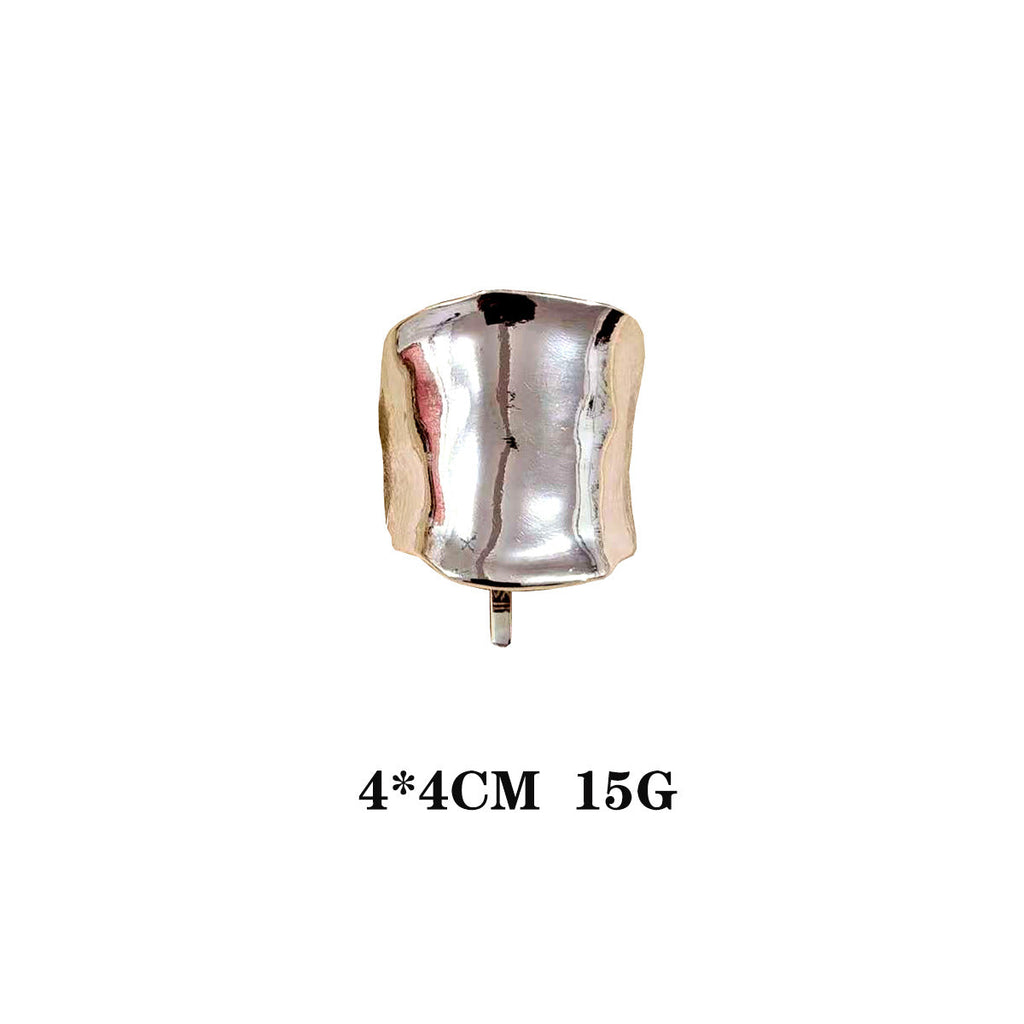 Metal Hair Clip with Horse Tail Design