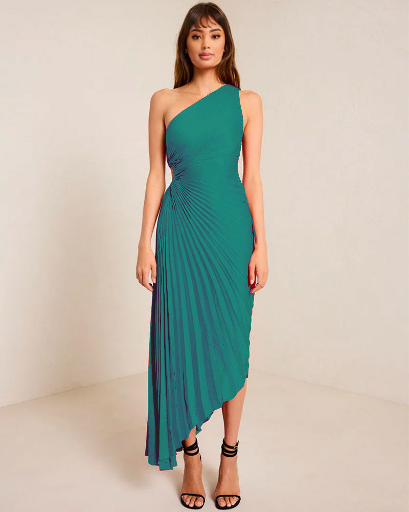 Delfina Dress Peacock Blue