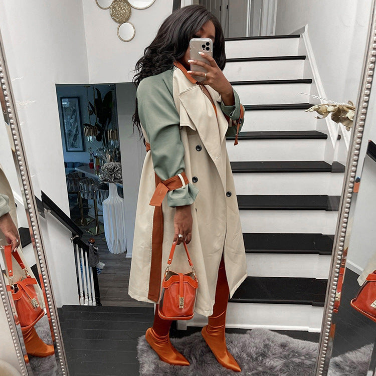 Fashionable Fall/Winter Casual Trench Coat
