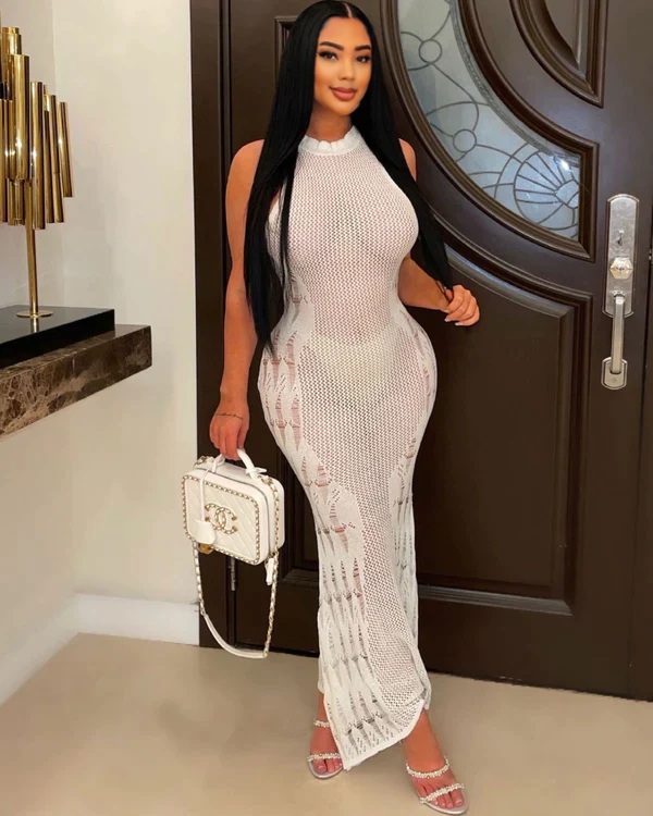 KISS & TELL MAXI WHITE