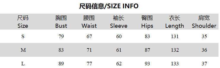 V-Neck Long-Sleeve Pleated Dress for Autumn