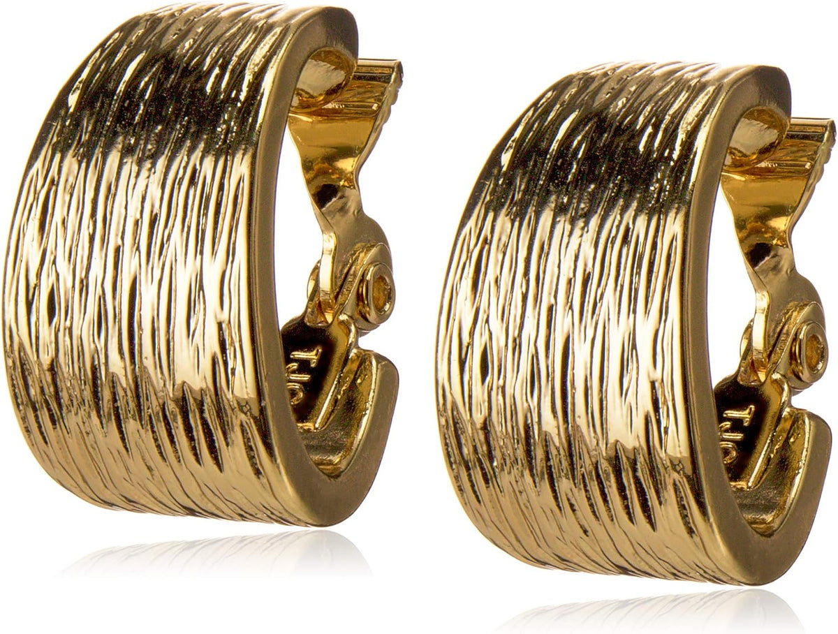 Aethers & Co A3 Anne Klein Clip Hoop Earrings