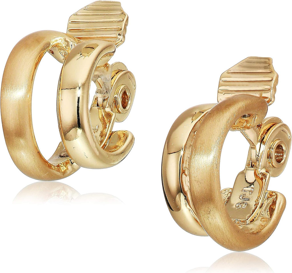Aethers & Co A3 Anne Klein Clip Hoop Earrings