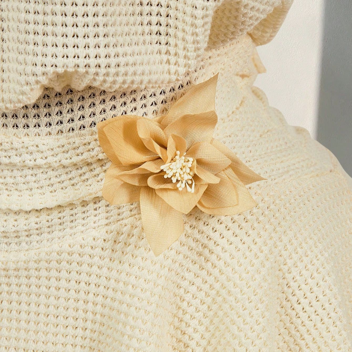 Floral Backless Lace-Up Tiered Dress for Holiday Parties