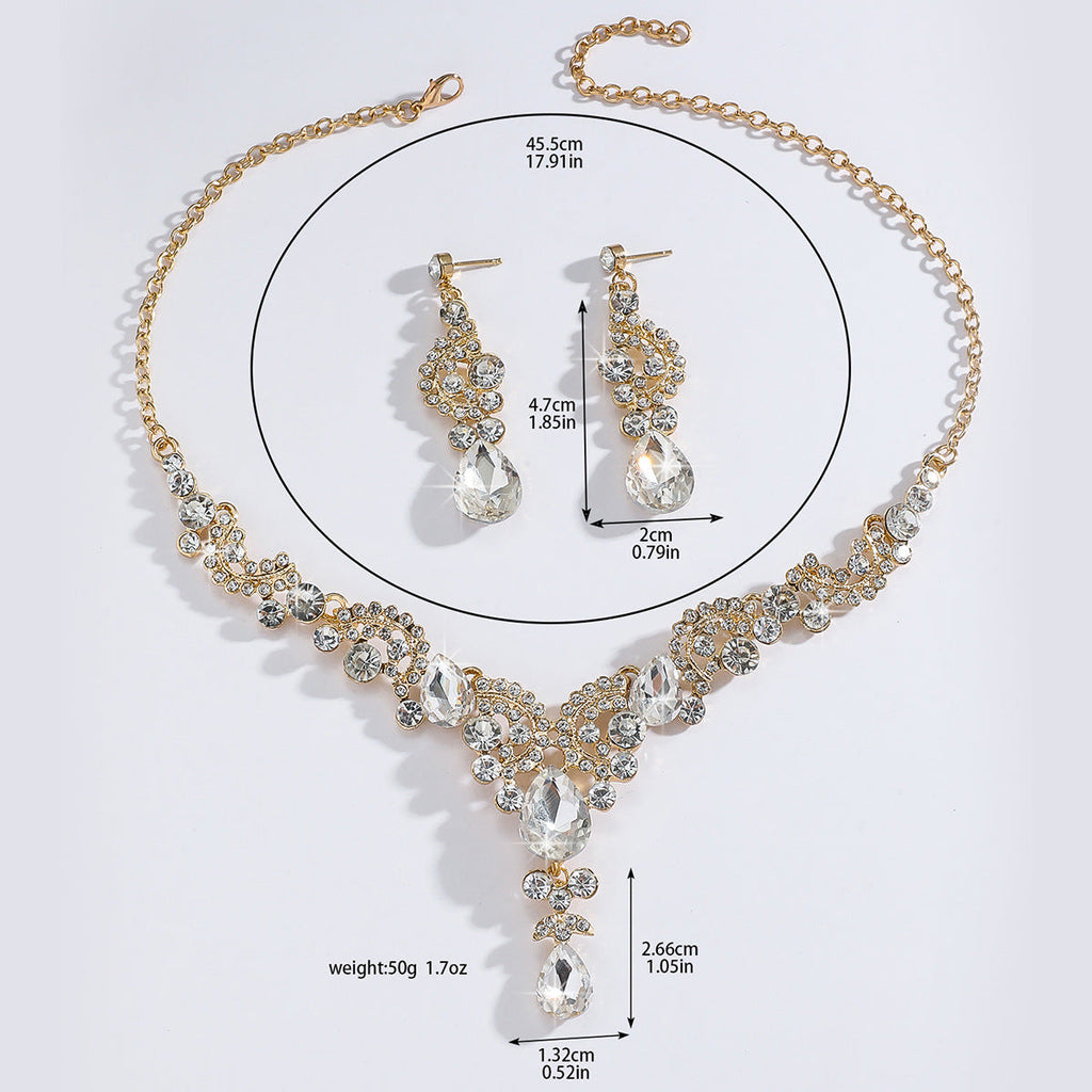 Wedding Party Premium Vintage Necklace Set