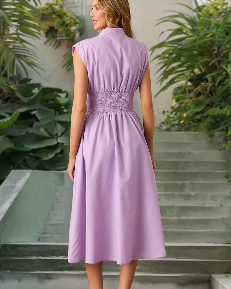 Ruch Me Right Midi Dress