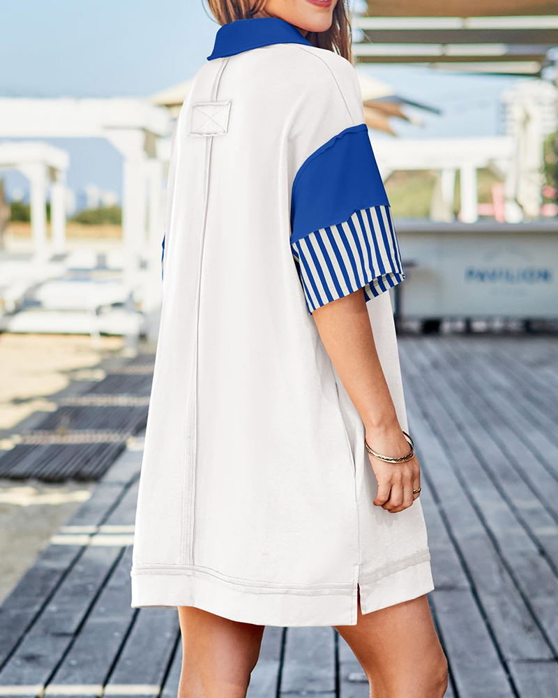 Summer Stripe Club Dress