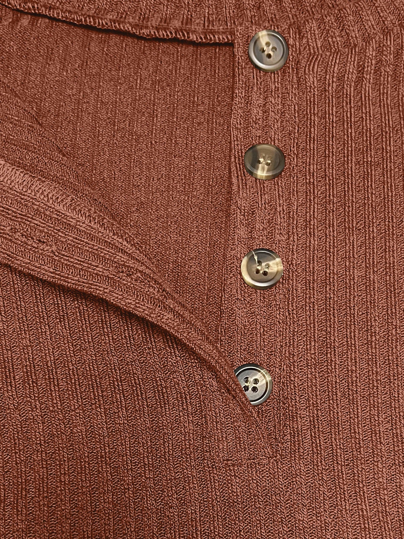 Fall and Winter Casual Zipper Loose Knit Sweater