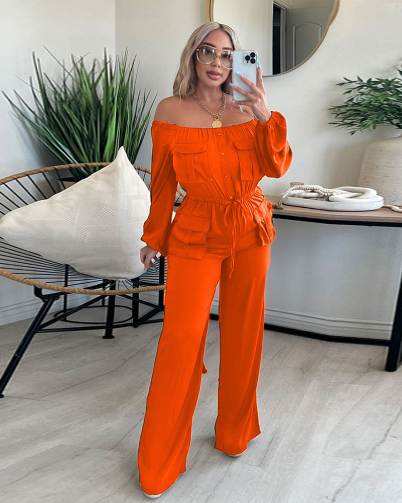 Ella Jumpsuit Orange