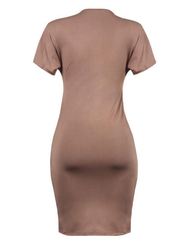 Indiebeautie Basic Tulip Mini Dress