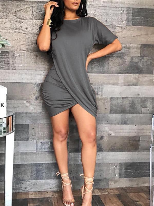 Mini-robe tulipe basique