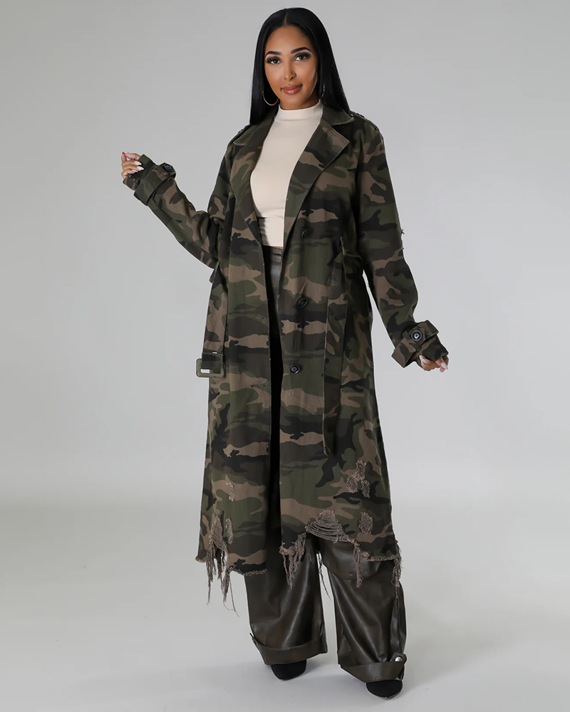 Divine Timing Coat DarkGreen