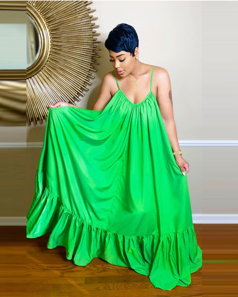 Molly maxi dress GREEN