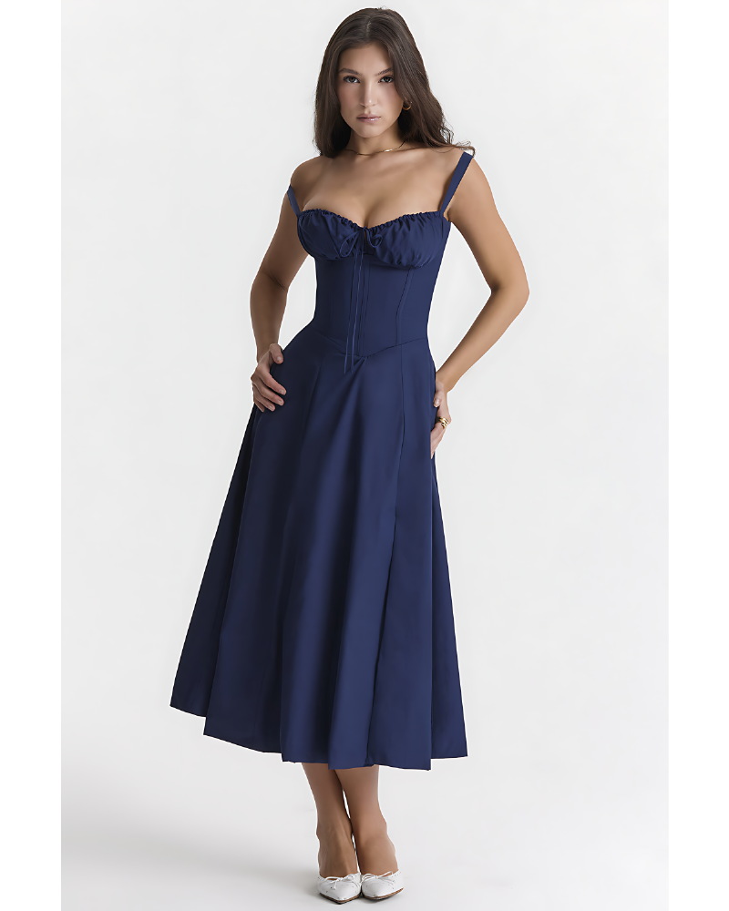 Someone's Wish Dress Navy
