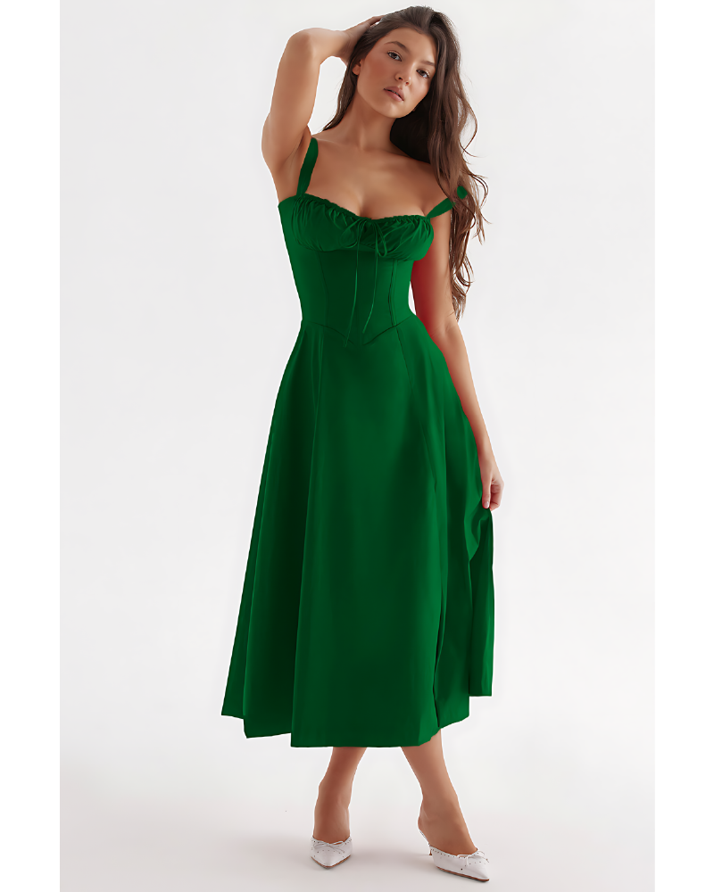 Someone's Wish Dress Green