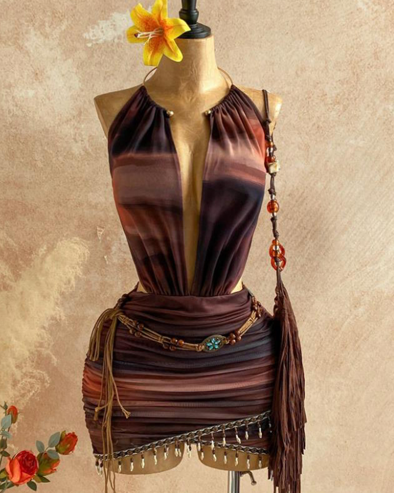Valencia Mesh Dress
