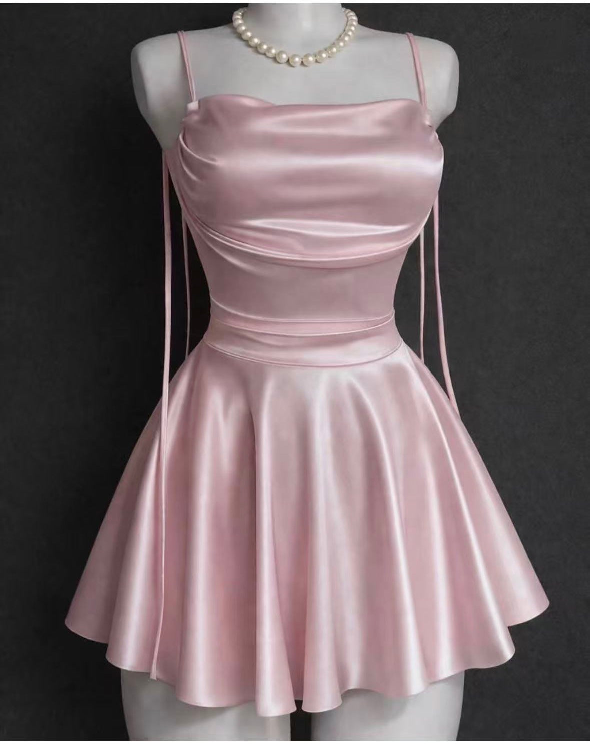 Backless Lace-Up Strap Dress for Summer Casual Wear