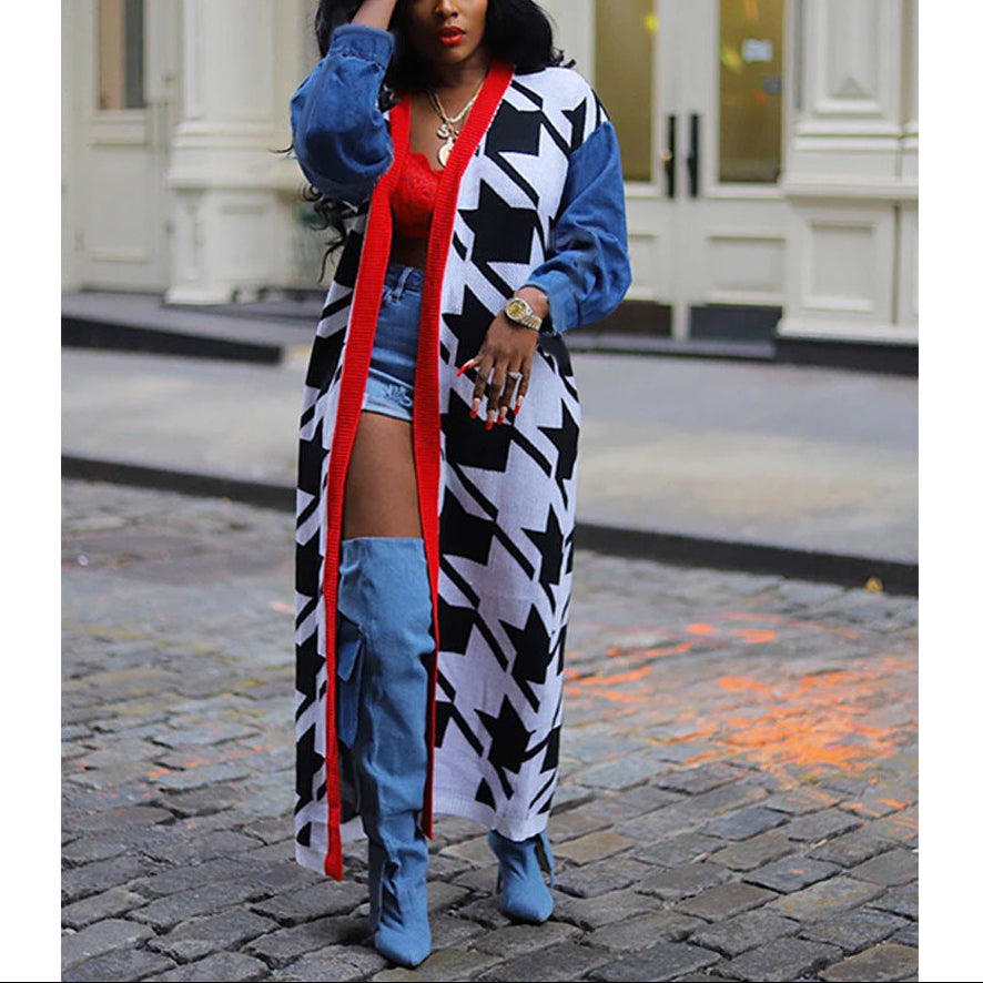 Star Double-Layer Thickened Cardigans