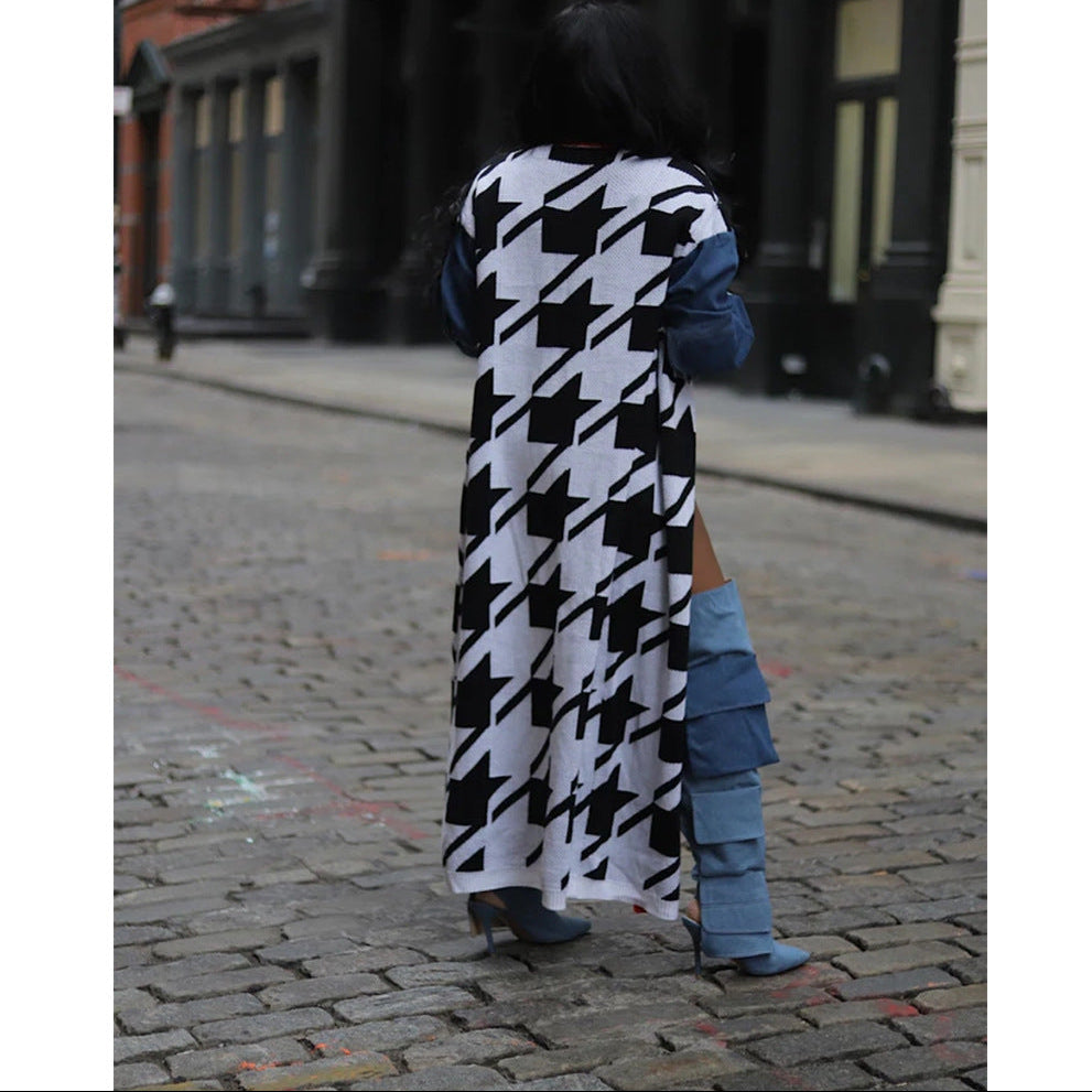 Star Double-Layer Thickened Cardigans