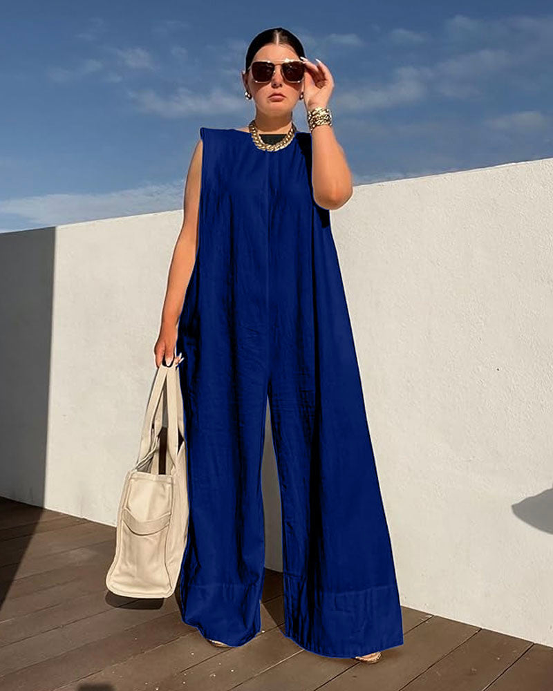 Adelicia Jumpsuit Blue