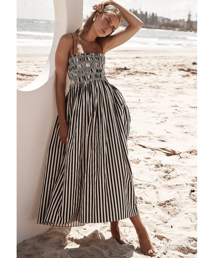 Alice Striped Maxi Dress