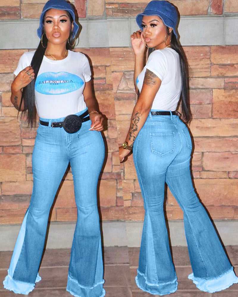 Alonza Jeans LightDenimBlue