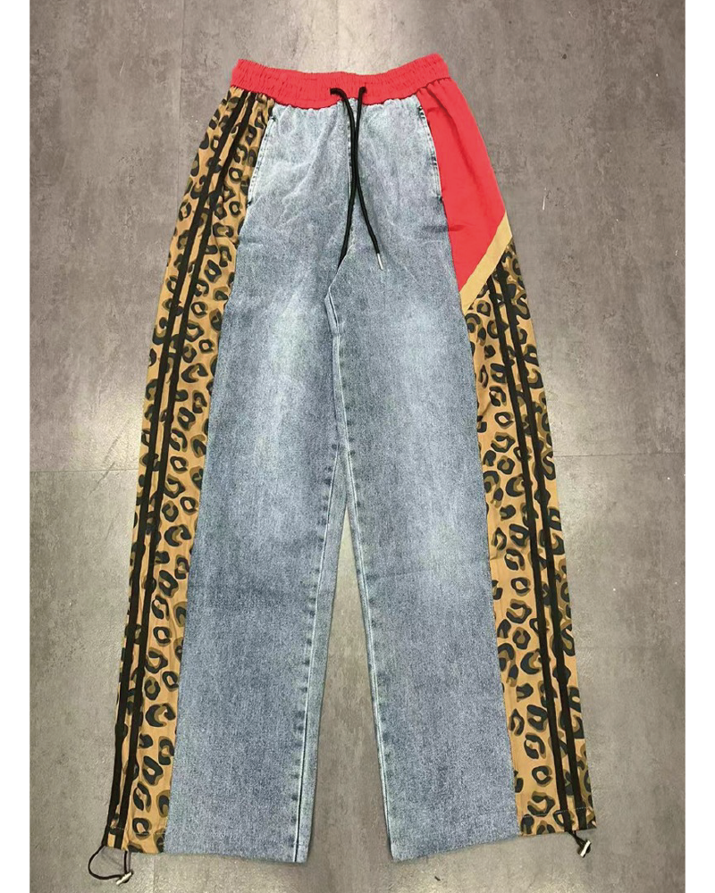 Always Standing Out Pants Always-Leopard-5