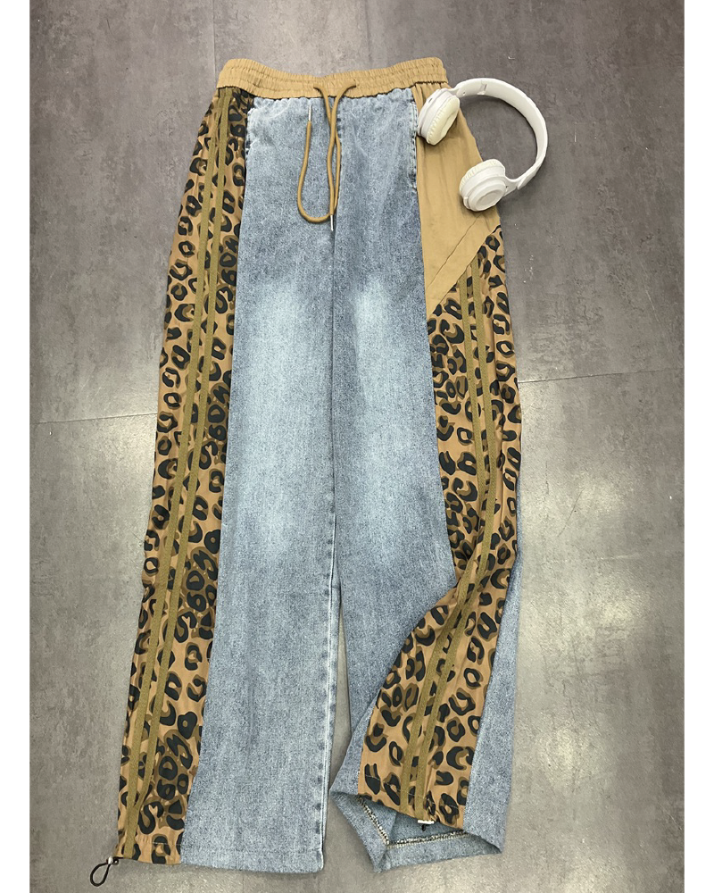 Always Standing Out Pants Always-Leopard-6