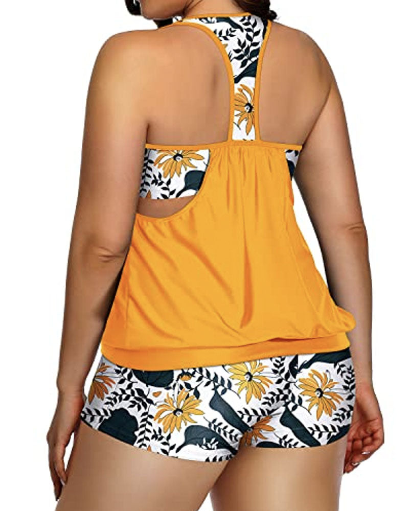Aubrey Tankini Set