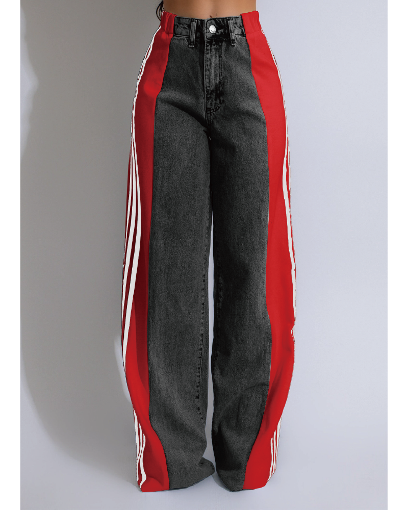 Spice Gyrl Jeans BK-Red