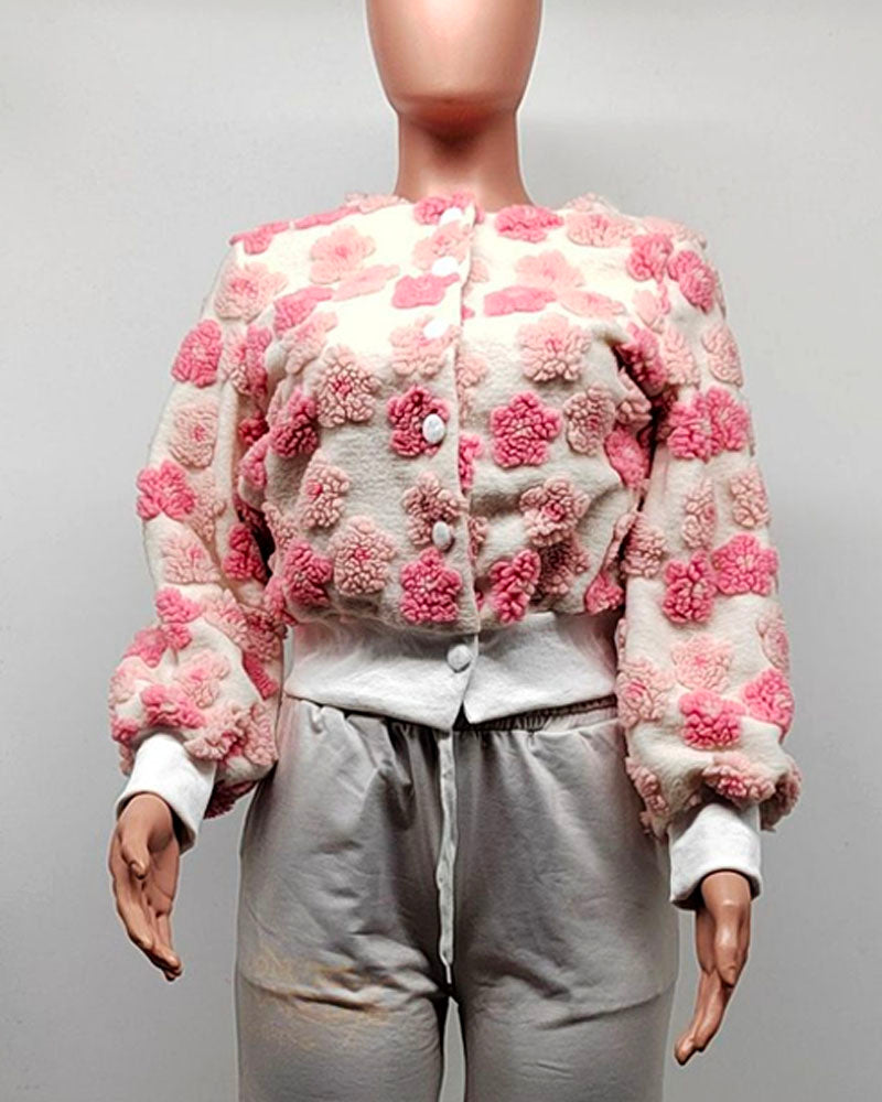 KEEP IT POSH BOMBER JACKET【On Sale】 Pink