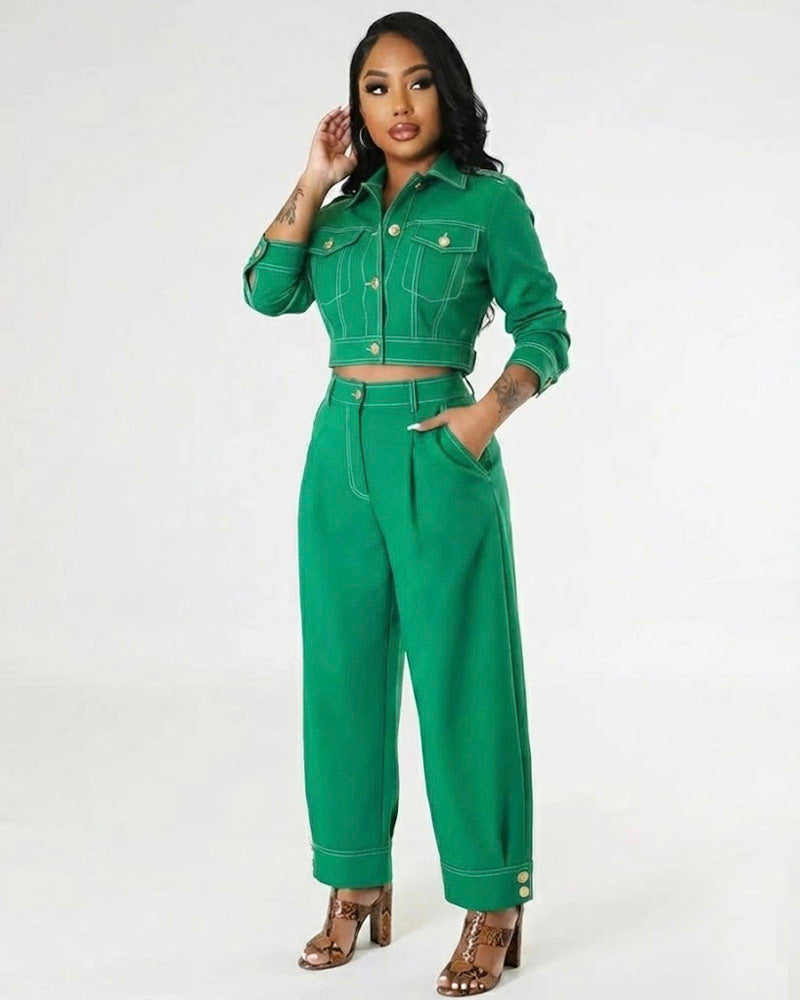 Babe Abroad Pant Set